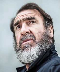 French Actor Eric Cantona paint by number