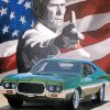 Gran Torino Movie Poster Art paint by number