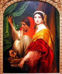 Herodias By Paul Delaroche paint by number