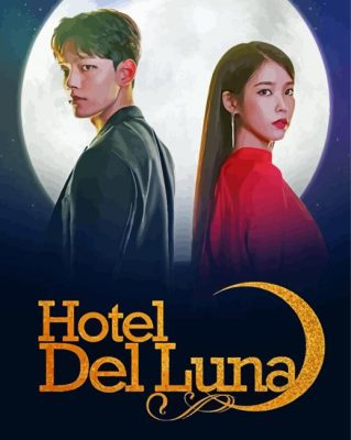 Hotel Del Luna Serie Poster paint by number