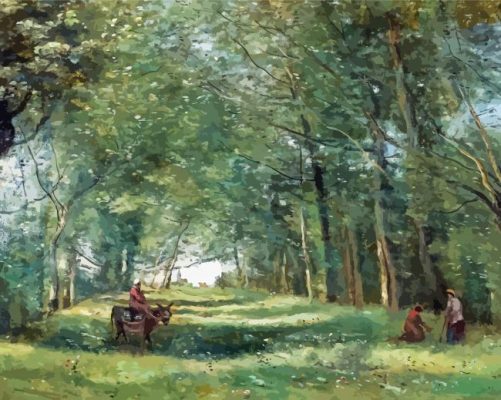 Jean Baptiste Corot paint by number