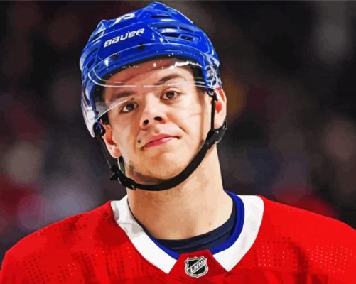 Jesperi Kotkaniemi Player paint by number