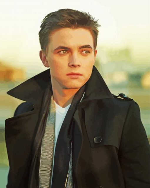 Jesse McCartney Actor paint by number