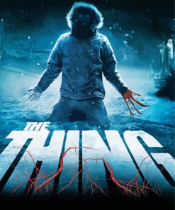 John Carpenter The Thing Movie Cover paint by number