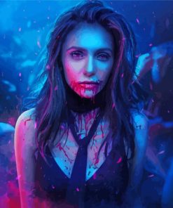 Katherine Pierce Character Art paint by number