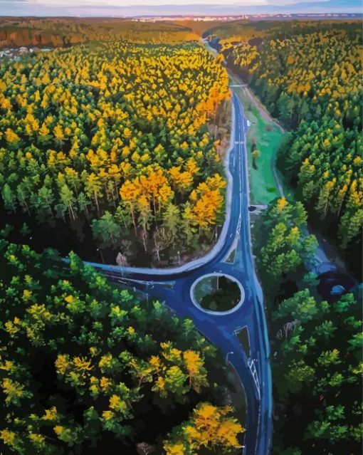Lithuanian Landscapes paint by number