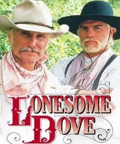 Lonesome Dove Serie Poster paint by number