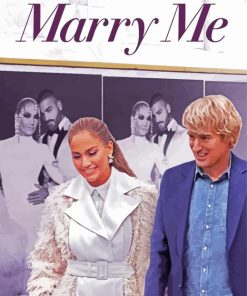 Marry Me Movie paint by number