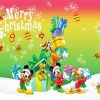 Mickey Mouse Christmas Celebration paint by number