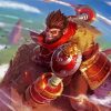 Monkey King Wukong paint by number