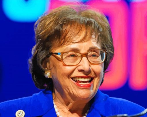 Nita Lowey Politician paint by number