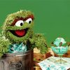 Oscar The Grouch Muppet paint by number