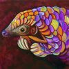 Pangolin paint by number
