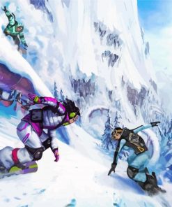 SSX Game paint by number