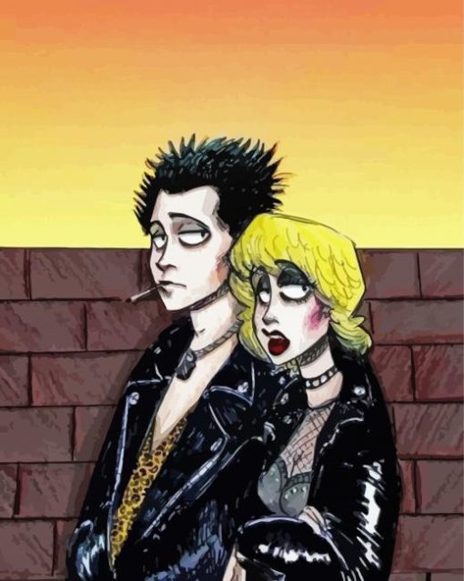 Sid And Nancy paint by number