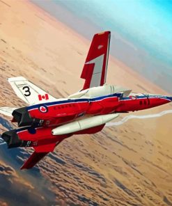 Snowbirds Military Aircraft paint by number