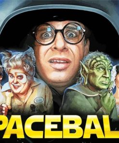 Spaceballs paint by number