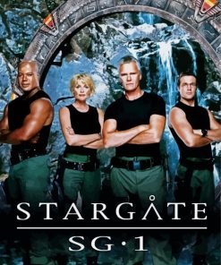 Stargate SG1 Serie paint by number