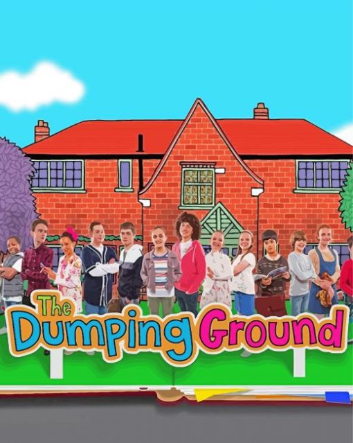 The Dumping Ground Serie Poster paint by number