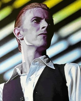 Thin White Duke paint by number