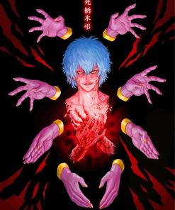 Tomura Shigaraki Anime Character paint by number