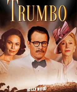Trumbo Movie Poster paint by number