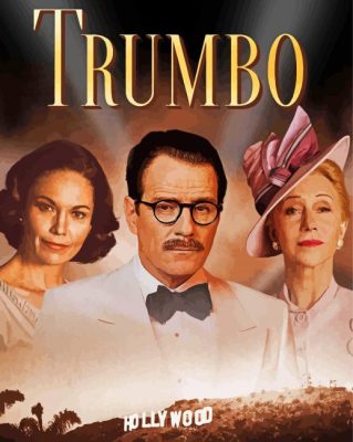 Trumbo Movie Poster paint by number