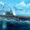 Uss Lexington Battleship paint by number