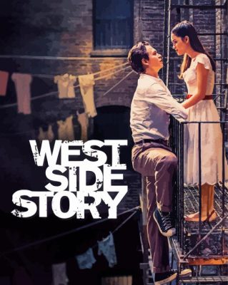 West Side Story Movie Poster paint by number