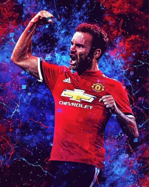 Abstract Juan Mata paint by number