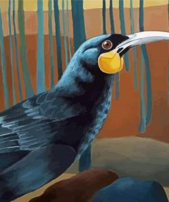 Aesthetic Huia Art paint by number