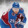 Cool Nathan MacKinnon paint by number