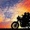 Couples On Motorcycle Art paint by number