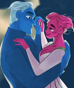 Hades And Persephone Lore Olympus paint by number
