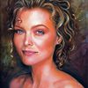 Michelle Pfeiffer Art Paint by number
