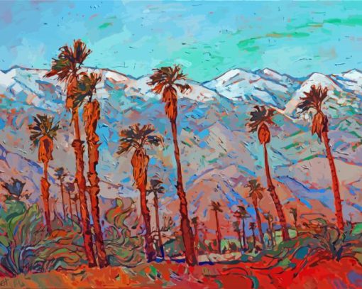 Palm Desert Art paint by number