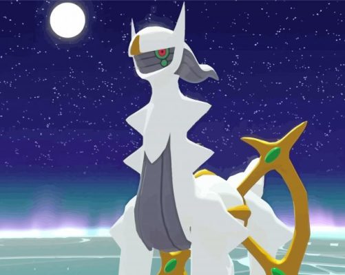 Pokemon Legend Arceus Paint by number