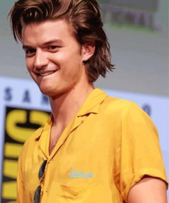 The Actor Joe Keery paint by number