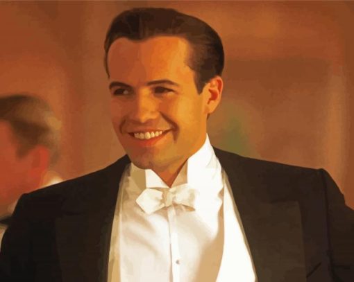 Vintage Billy Zane paint by number