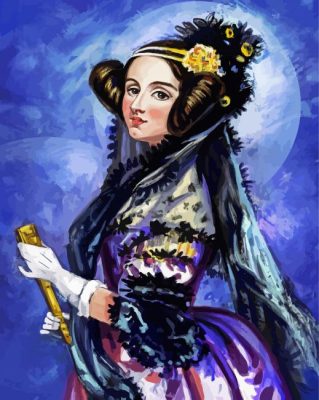 Ada Lovelace paint by number