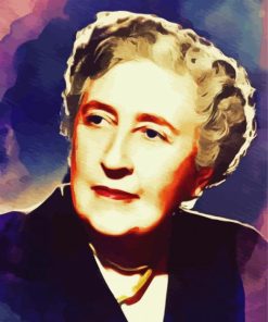 Agatha Christie Illustration paint by number