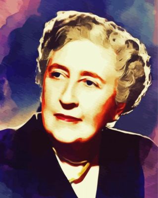 Agatha Christie Illustration paint by number