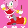 Amy Rose Art Illustration paint by number
