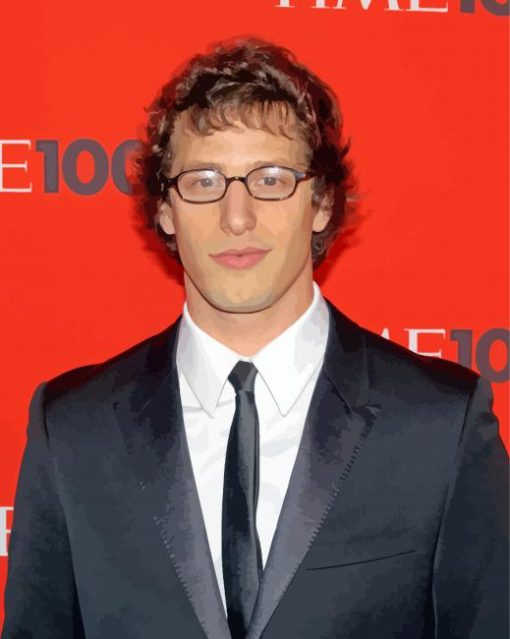 Andy Samberg paint by number
