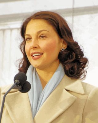 Ashley Judd paint by number