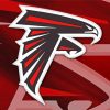 Atlanta Falcons American Football Logo paint by number