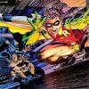 Batman And Robin Superheroes paint by number