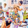 Beauty Salon Hairdresser paint by number