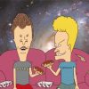 Beavis And Butthead paint by number