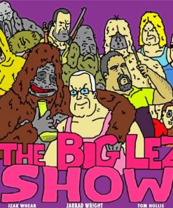 Big Lez Show Poster paint by number